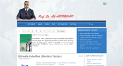 Desktop Screenshot of aliakpinar.net